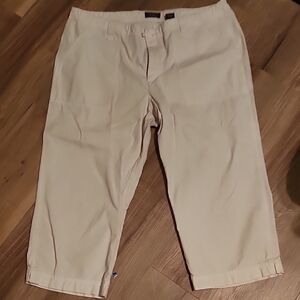 White Capri Pants